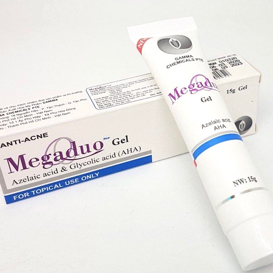Gel Giảm Mụn Ẩn Và Thâm Gamma Megaduo Gel 15gr